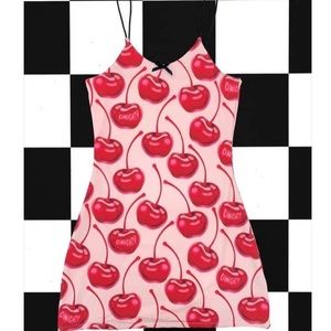 Omighty pop my cherry mini dress